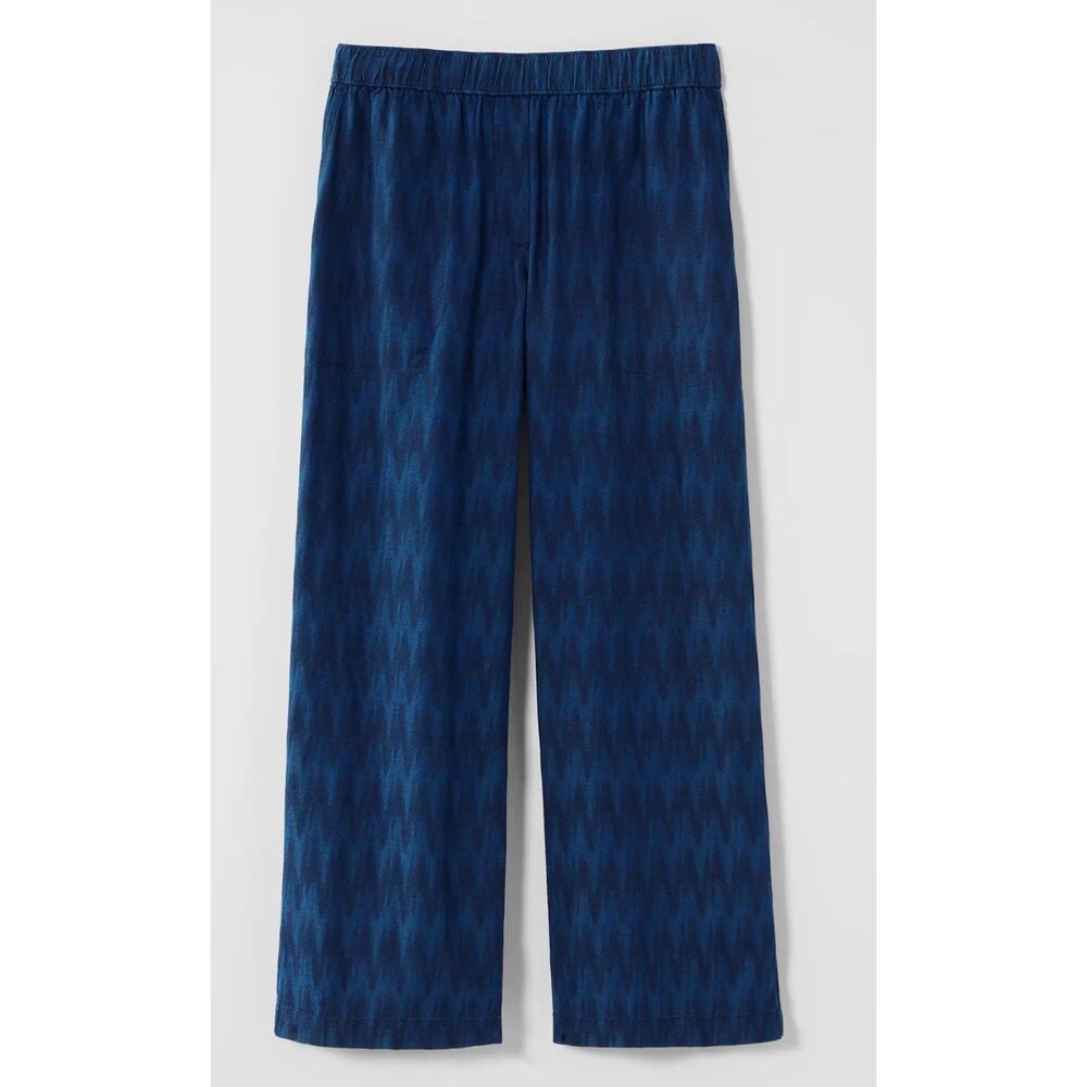 Pure Jill Indigo Dobby Crops Size 4X NWT